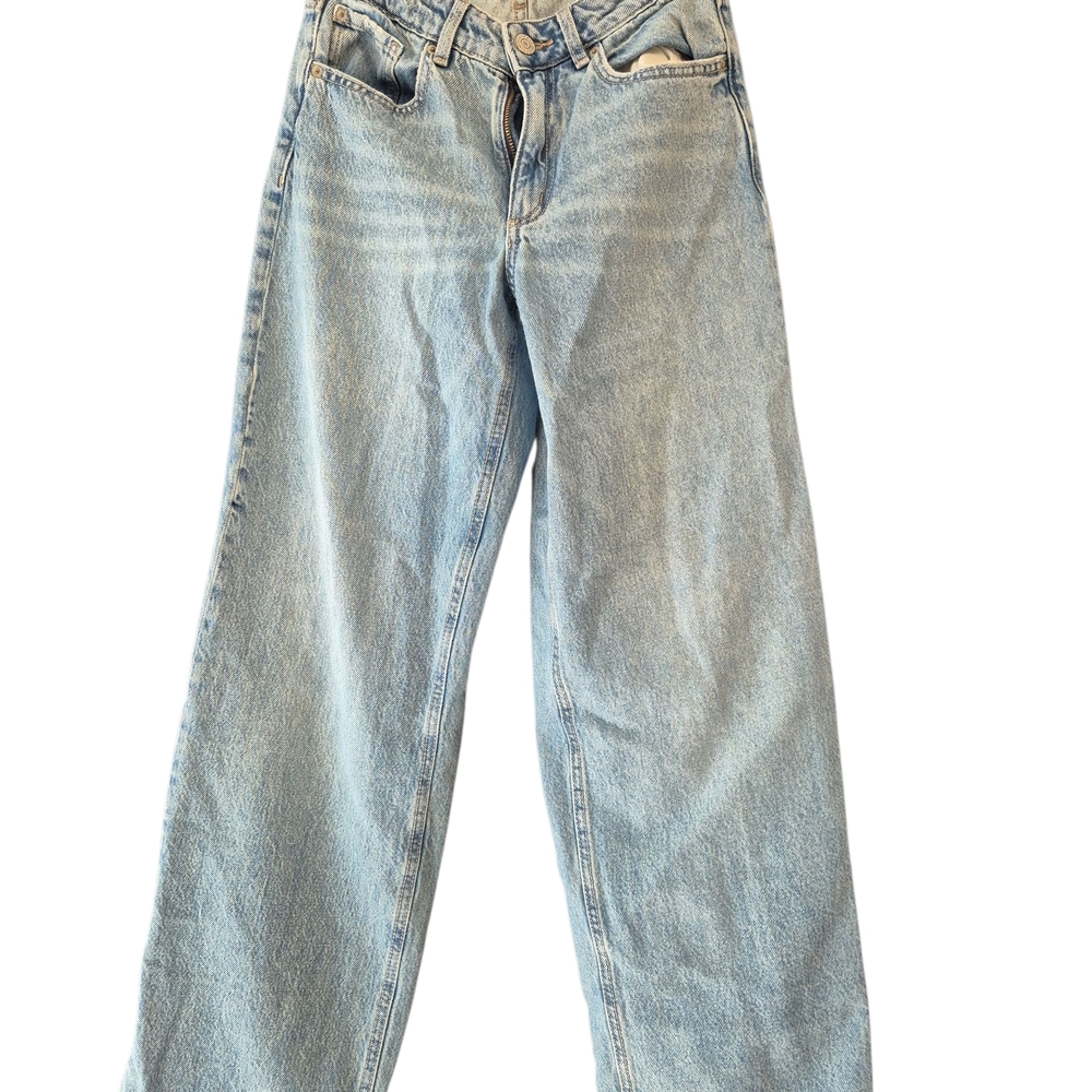 Garage Light Blue Flare & Wide Leg Jeans